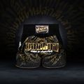 Pantaloni scurți de antrenament Venum Attack Muay Thai black/gold 6