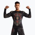 Rashguard longsleeve pentru bărbați  Venum Santa Muerte 5.0 Men’S Long Sleeve Rashguard deep black/gold 4