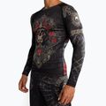 Rashguard longsleeve pentru bărbați  Venum Santa Muerte 5.0 Men’S Long Sleeve Rashguard deep black/gold 5
