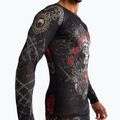 Rashguard longsleeve pentru bărbați  Venum Santa Muerte 5.0 Men’S Long Sleeve Rashguard deep black/gold 6