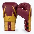 Mănuși de box Venum Reverso Boxing red/gold 3