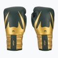 Mănuși de box Venum Reverso Boxing green/gold 2
