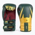Mănuși de box Venum Reverso Boxing green/gold 2