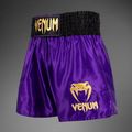 Pantaloni scurți de antrenament pentru bărbați Venum Classic Muay Thai dark purple 3