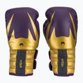 Mănuși de box Venum Reverso Boxing dark purple/gold 2