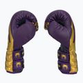 Mănuși de box Venum Reverso Boxing dark purple/gold 4