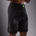 Pantaloni scurți de antrenament pentru bărbați Venum Training Camp 4.0 black/neo green 6