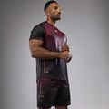 Tricou de antrenament pentru bărbați Venum Tactical XT black/burgundy/gold 5