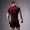 Tricou de antrenament pentru bărbați Venum Tactical XT Rashguards black/burgundy/gold 2