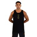 Tank top de antrenament pentru bărbați Venum x Ilia Topuria Unmatched black/gold 3