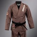 GI pentru brazilian jiu-jitsu Venum Elite 5.0 maro ciocolatiu 4
