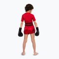 Venum Inferno Muay Thai Jr pantaloni scurți de antrenament pentru copii roșu 3