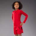 Longsleeve de antrenament pentru copii Venum Contender Rashguards Jr cherry red 4