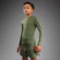 Bluză termică pentru antrenament copii Venum Contender Rashguards Jr khaki 4