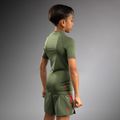 Tricou de antrenament pentru copii Venum Contender Rashguards Jr khaki 3