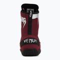 Încălțăminte de box Venum Elite Boxing wine lees/silver logo 6