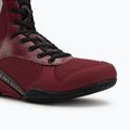 Încălțăminte de box Venum Elite Boxing wine lees/silver logo 7