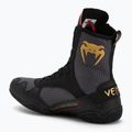 Încălțăminte de box Venum Elite Boxing stom grey/gold logo 3