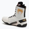 Încălțăminte de box Venum Elite Boxing ice/gold logo 3