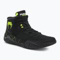 Încălțăminte de box  Venum Training Camp 4.0 Wrestling black/neo green
