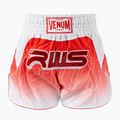 Pantaloni scurți de antrenament pentru bărbați Venum x RWS 2.0 Muay Thai white/red