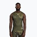 Rashguard pentru bărbați Venum Serpenti Rashguards Sleeveless kaki/bronze/ivory