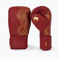 Mănuși de box Venum Serpenti Boxing burgundy/ivory 2