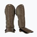 Apărători pentru tibii și picioare Venum Impact Evo Scales Shinguards brown 2