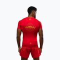 Tricou de antrenament pentru bărbați Venum X WOW FC Rashguards roșu-furie/auriu 3