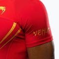 Tricou de antrenament pentru bărbați Venum X WOW FC Rashguards roșu-furie/auriu 8