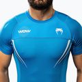 Tricou de antrenament pentru bărbați Venum X WOW FC Rashguards albastru pacific 5