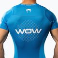 Tricou de antrenament pentru bărbați Venum X WOW FC Rashguards albastru pacific 6