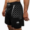 Pantaloni scurți de antrenament pentru bărbați Venum X WOW FC negru/gri argintiu 6