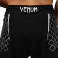 Pantaloni scurți de antrenament pentru bărbați Venum X WOW FC negru/gri argintiu 7