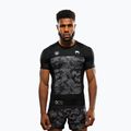 Tricou de antrenament pentru bărbați Venum X Polaris Rashguards negru/gri furtună