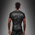 Tricou de antrenament pentru bărbați Venum X Polaris Rashguards negru/gri furtună 3