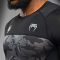 Tricou de antrenament pentru bărbați Venum X Polaris Rashguards negru/gri furtună 6