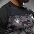 Tricou de antrenament pentru bărbați Venum X Polaris Dry Tech negru/gri furtună 5