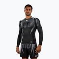 Rashguard longsleeve pentru bărbați Venum Adrenaline Rashguard black/silver grey