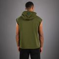 Bluză pentru bărbați Venum Muay Thai VT Sleeveless Hoodie military green 2