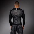 Rashguard longsleeve pentru bărbați Venum G-Fit Scales Rashguard black/charcoal grey 2