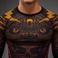 Rashguard longsleeve pentru bărbați Venum Quetzal Fury Rashguard black/fury red/tangerine 5