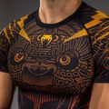 Rashguard pentru bărbați Venum Quetzal Fury Rashguard black/fury red/tangerine 4