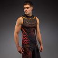 Rashguard pentru bărbați Venum Quetzal Fury Sleeveless Rashguard black/fury red/tangerine 4