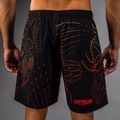 Pantaloni scurți de antrenament pentru bărbați Venum Quetzal Fury Training black/fury red/tangerine 5