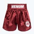 Pantaloni scurți de antrenament pentru bărbați Venum Classic Evo Muay Thai burgundy