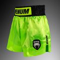 Pantaloni scurți de antrenament pentru bărbați Venum Classic Evo Muay Thai neon yellow/black 3