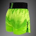 Pantaloni scurți de antrenament pentru bărbați Venum Classic Evo Muay Thai neon yellow/black 4