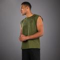 Tricou pentru bărbați Venum Boxing VT Sleeveless military green 4