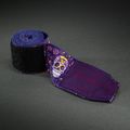 Bandaje de box Venum Santa Muerte Handwraps 450 cm dark purple 3
